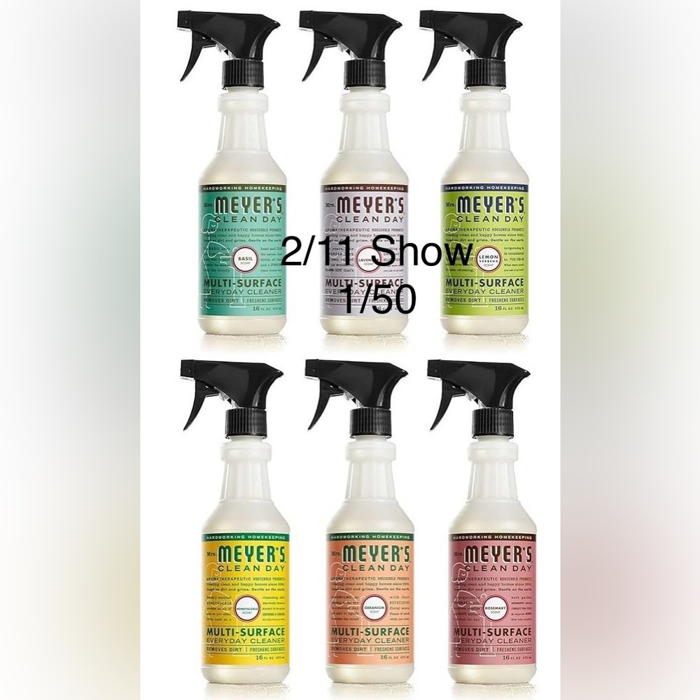 HBA/Cleaning Supplies Show 2/11
Unlisted Inv. 1-50